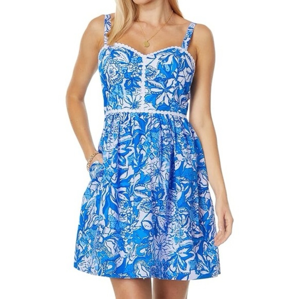 Lilly Pulitzer NWT size 4 Haylan cotton dress